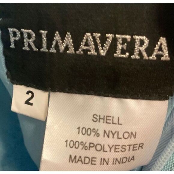 Gorgeous Primavera Couture Women's Beaded Prom Dress Evening Gown NWT - Picture 5 of 10